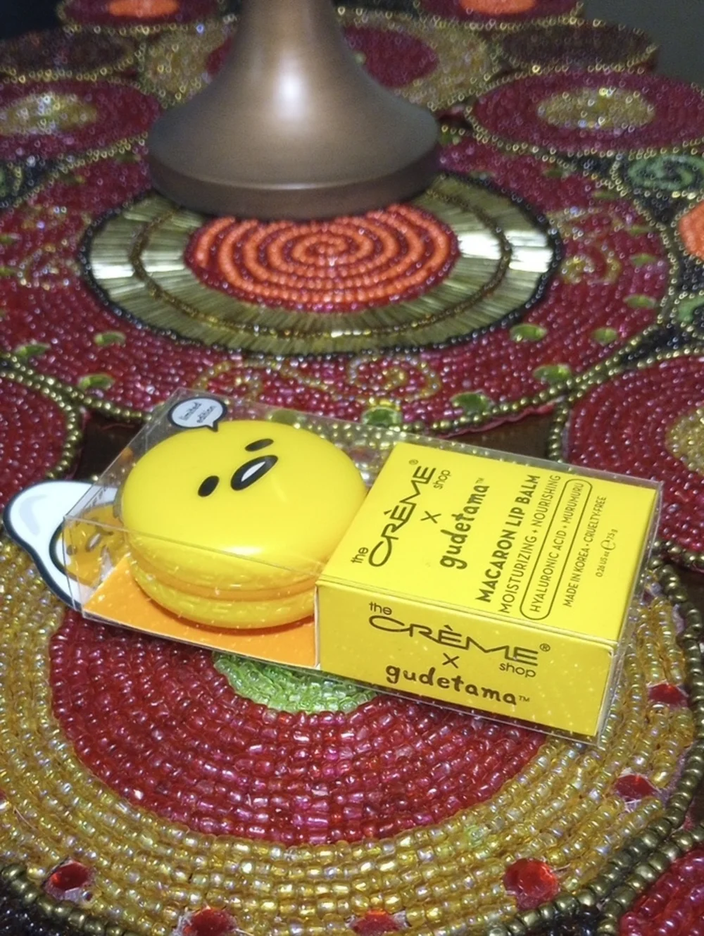 The Creme Shop Macaron Lip Balm Pineapple Sherbert